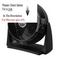 Clearance Air Flexor 3 spd Fan Blk