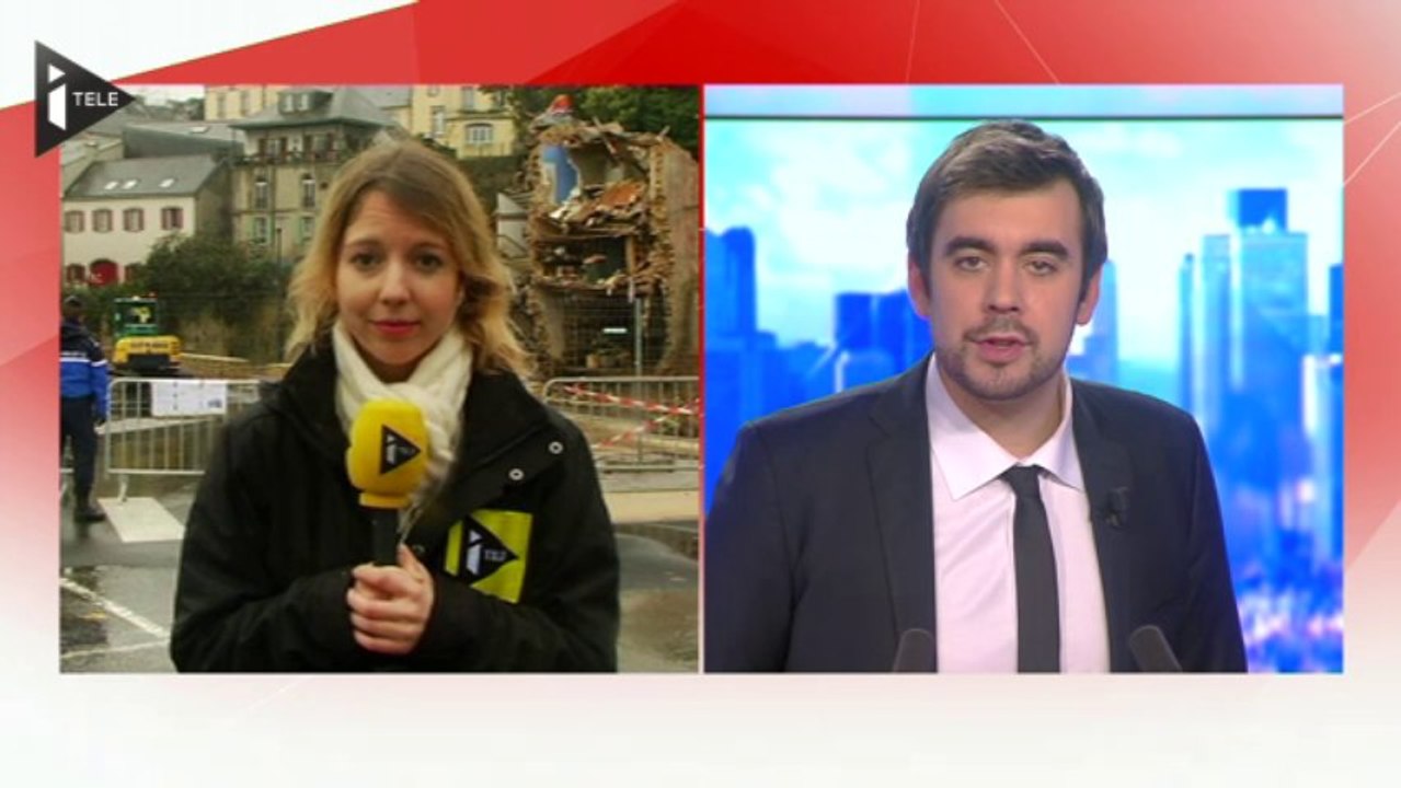 Les habitants de Quimperlé dans l'attente