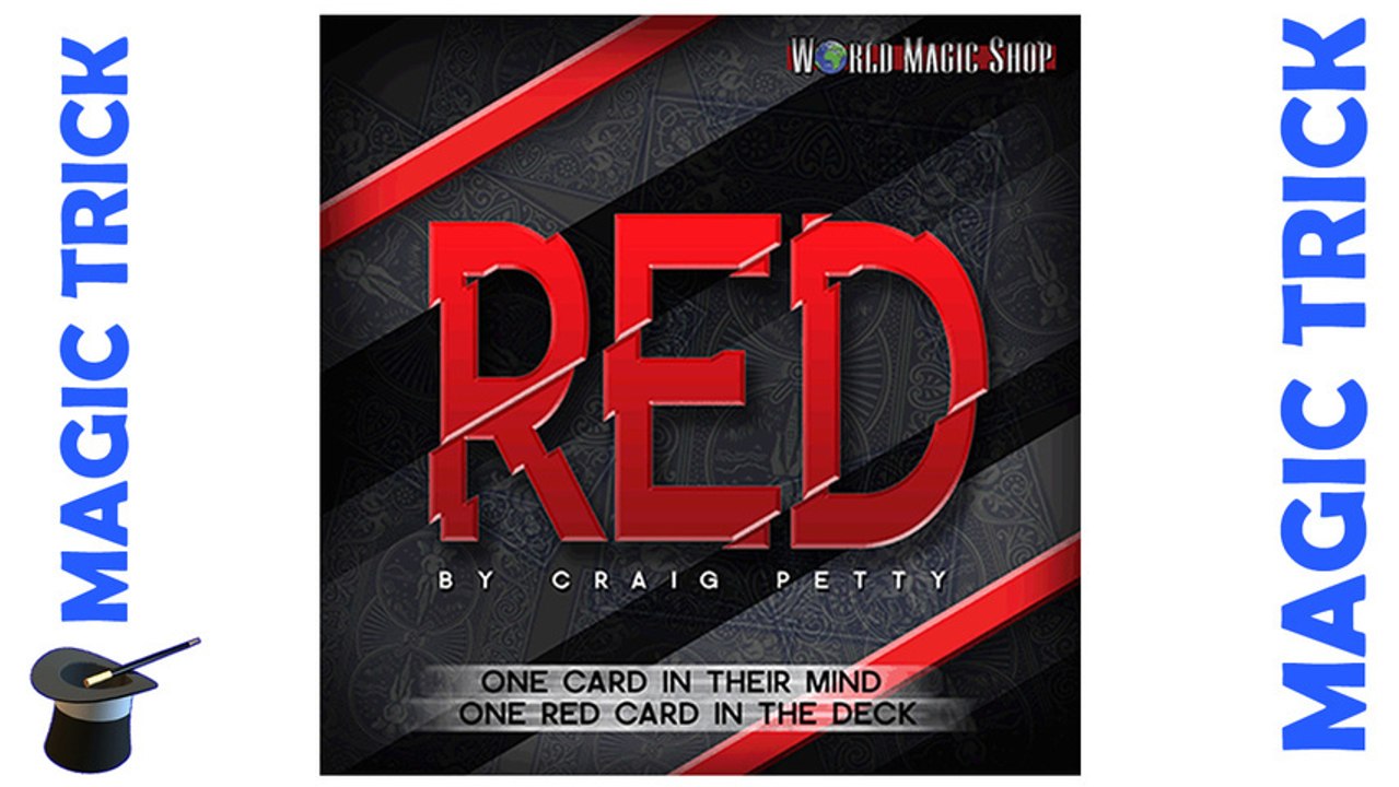 Red by Craig Petty and World Magic Shop - Card Magic Trick
