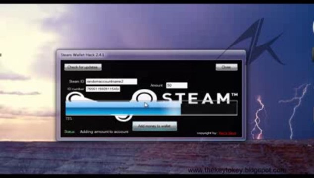 Steam Wallet Hack * Pirater [FREE Download] 2014 Update