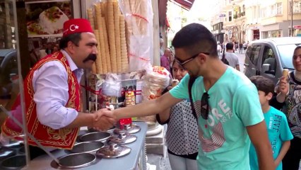 Vendeur de glace en Turquie