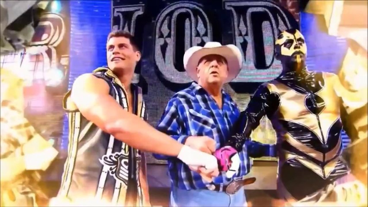 Cody Rhodes & Goldust full theme song 2013 - Gold and smoke ᴴᴰ