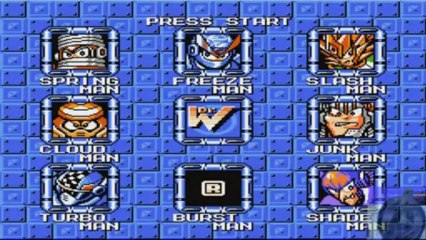 Rockman 7  8 bits /Dolor de garganta u.u + Burst man / Parte 1 (Guia)