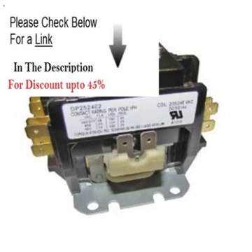 Clearance Definite Purpose Contactor 2 Pole 25 FLA 240 Volt Coil 50/60hz