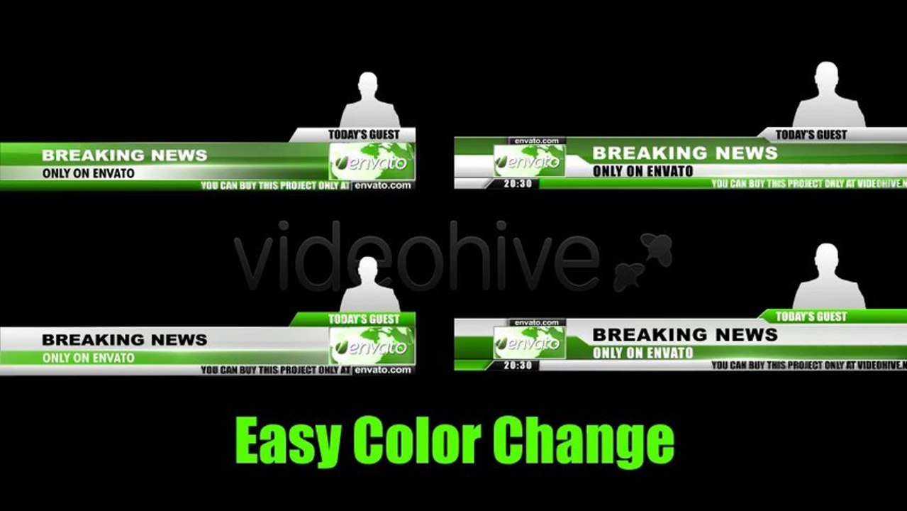 News Lower Third Pack - After Effects Template