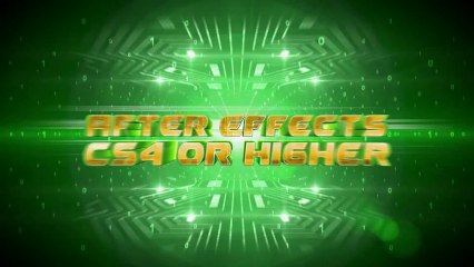 Cyberspace Logo Intro - After Effects Template