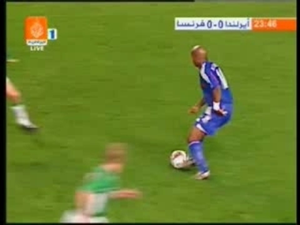 Makélélé qui dribble!!!