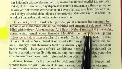 BEDİÜZZAMAN DİYOR Kİ : MEHDİ'NİN 3 GÖREVİ OLACAK VE MÜKEMMEL YAPACAK