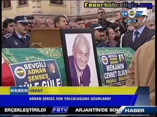 Adnan Şenses son yolculuğuna uğurlandı