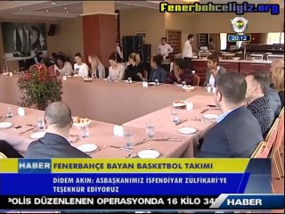 İsfendiyar Zülfikari’den Bayan Basketbol Takımımıza yemek