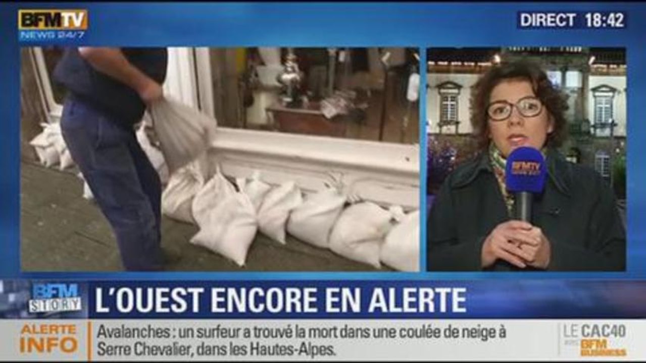 BFM Story: le Finistère, le département le plus touché par la tempête Dirk – 27/12