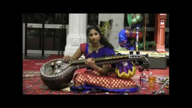 HINDU TEMPLE OF GREATER CHICAGO: EKANTHA SEVA VEENA CONCERT: SRI NITYA PARITI: YE THAVUNARA -2