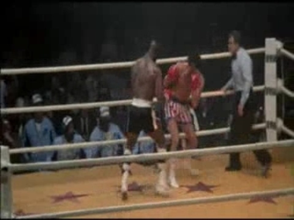 ROCKY 4  SCENE DE DEBUT