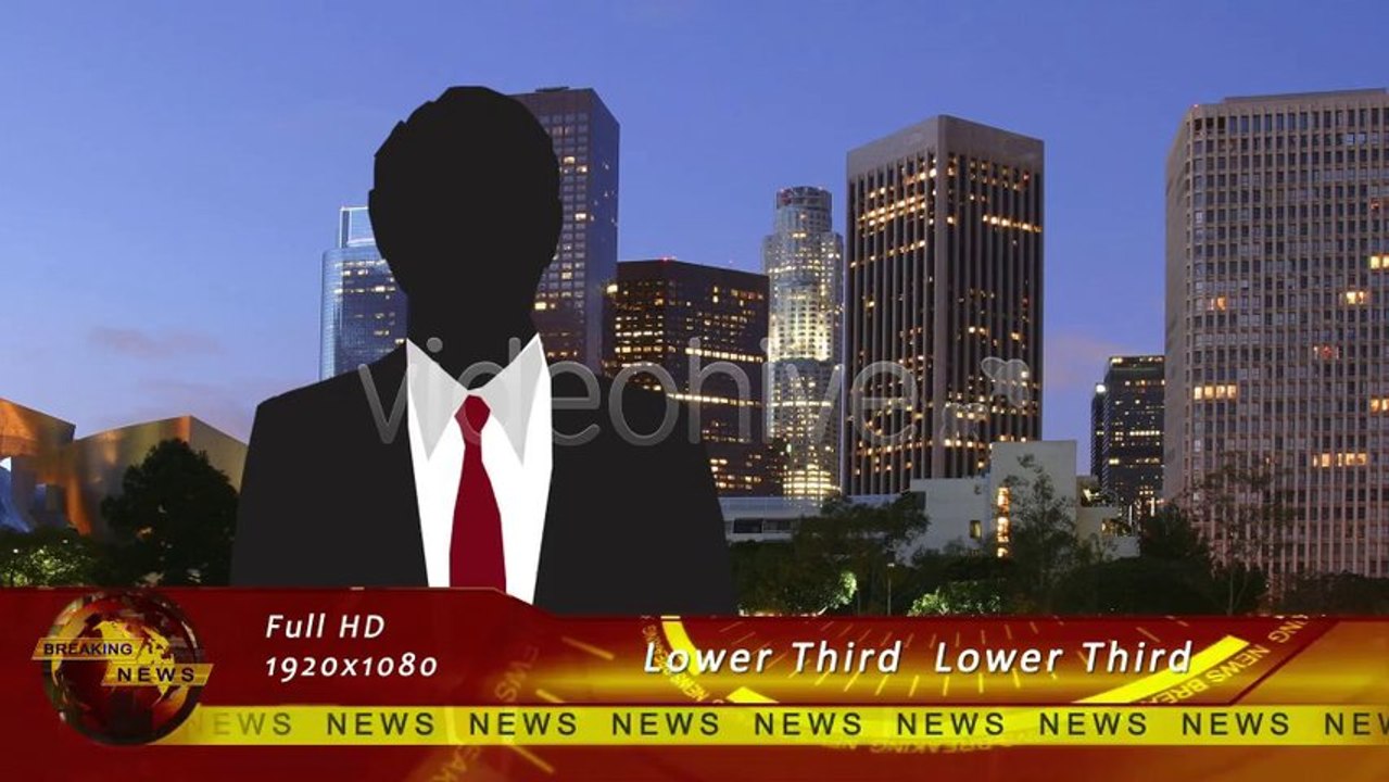 Broadcast News Package 1 - After Effects Template