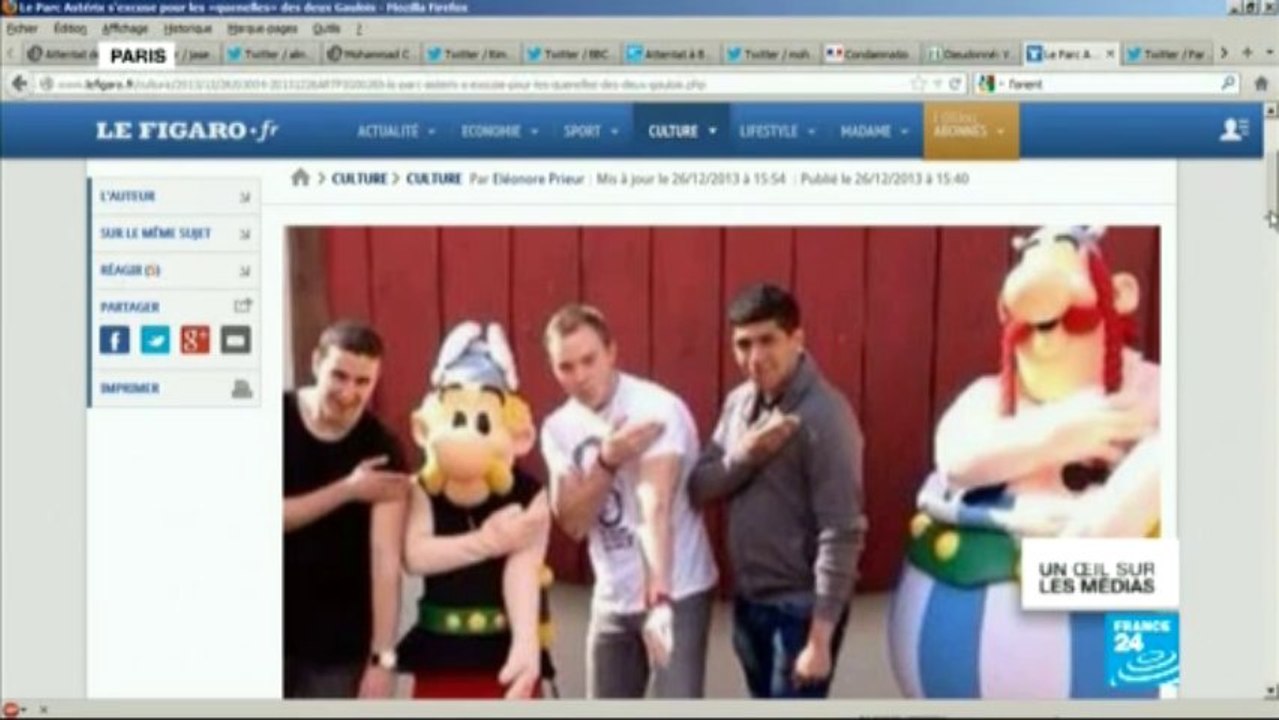 UN OEIL SUR LES MEDIAS - Dieudonné dans le collimateur de Manuel Valls et des fabricants de quenelles