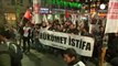 Angry Turks clash with police and call on their government to resign