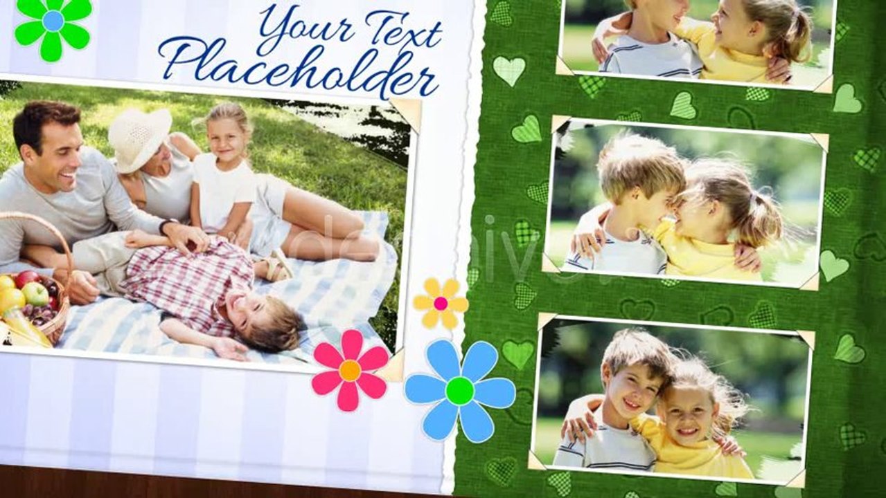 Sweet Memories Photo Album - After Effects Template