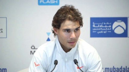Abou Dhabi - Nadal et la Coupe Davis
