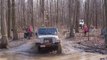 4x4 Jeep Offroading In Deep Water