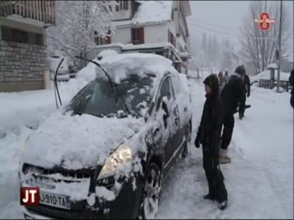 La neige est enfin arrivé à Savoie Grand Revard