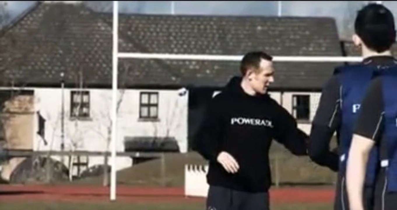 1 v 1  ( side steps)