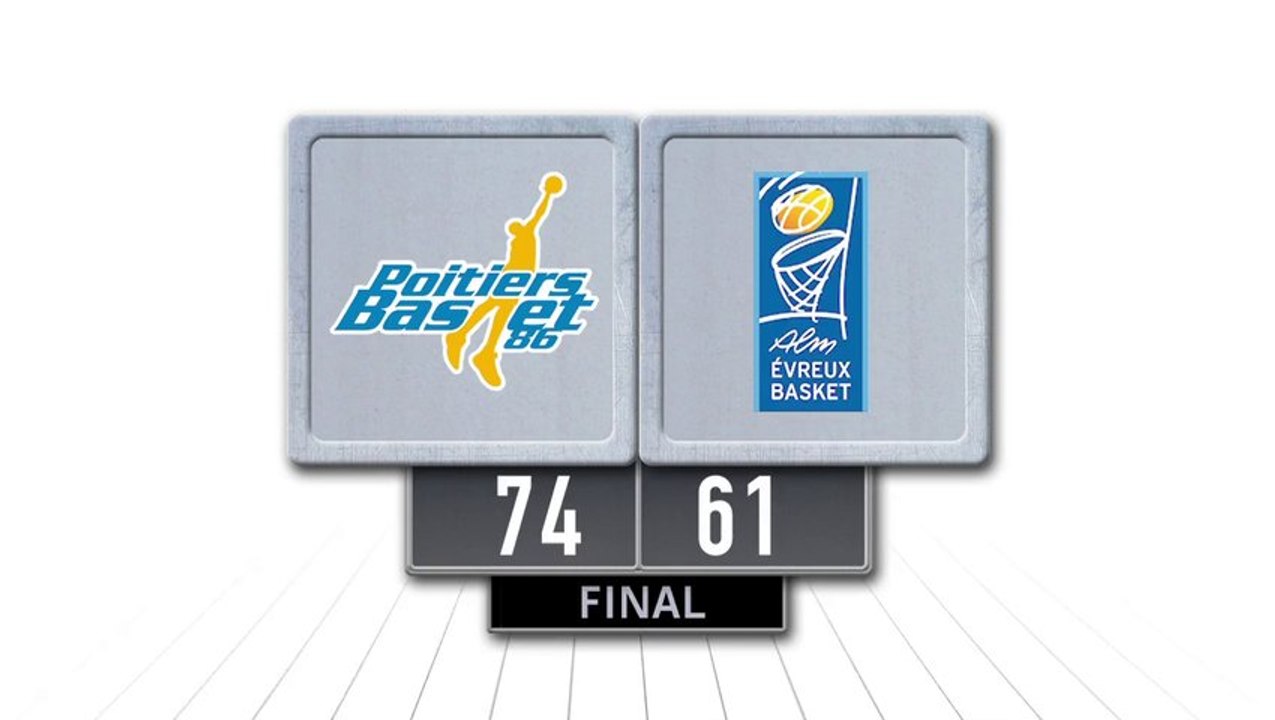 Basket, Pro B : Poitiers - Evreux (2013-2014)