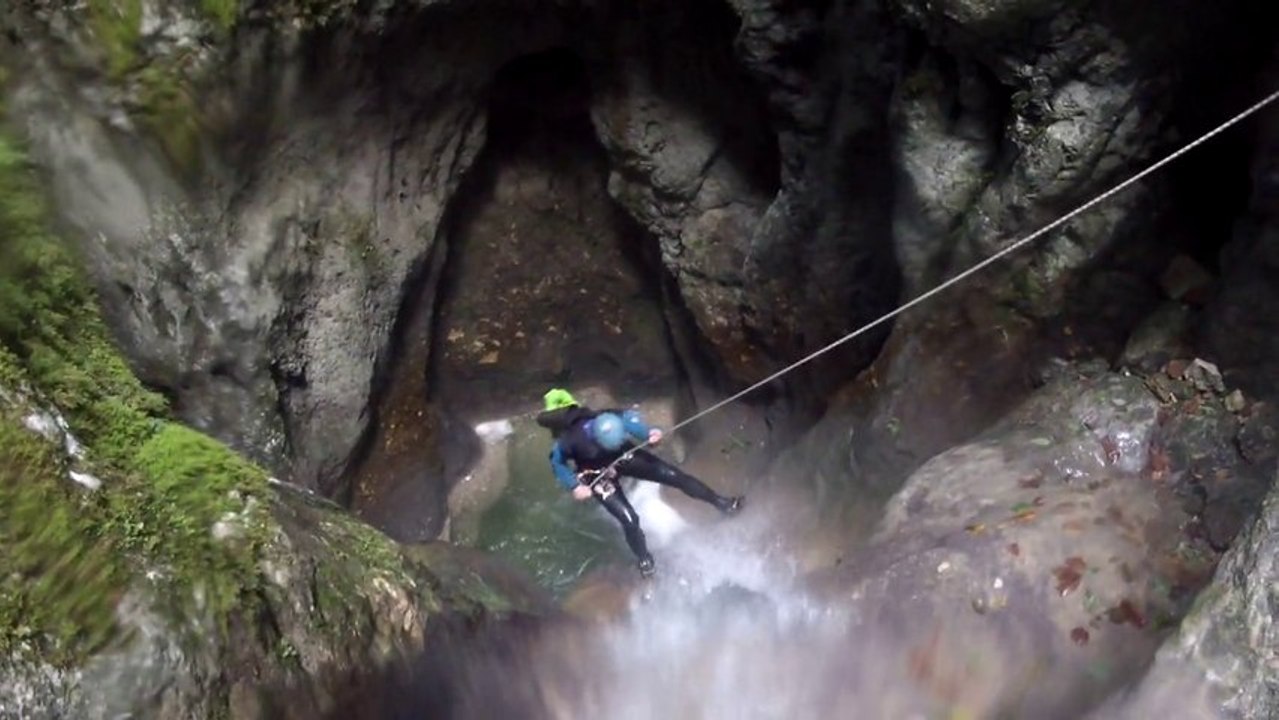 Canyon Ruzand, St Pierre de Chérennes (Isère)