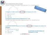 Exercice: Périmètre du disque, longueur du cercle.