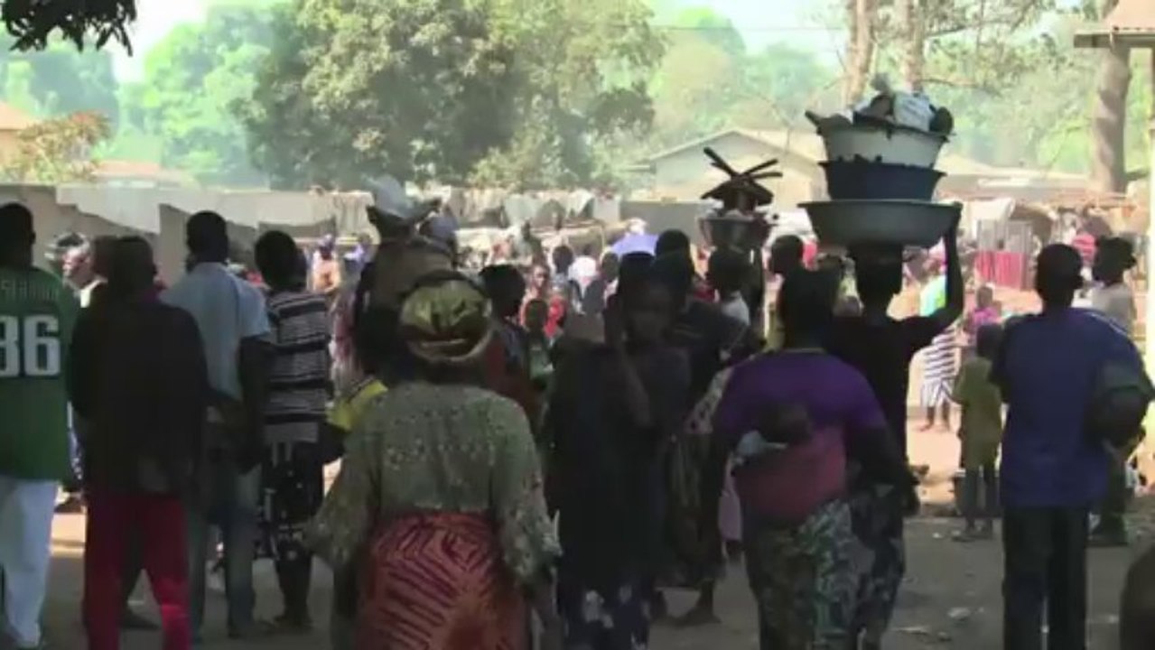 Centrafrique : des milliers de déplacés dans les camps