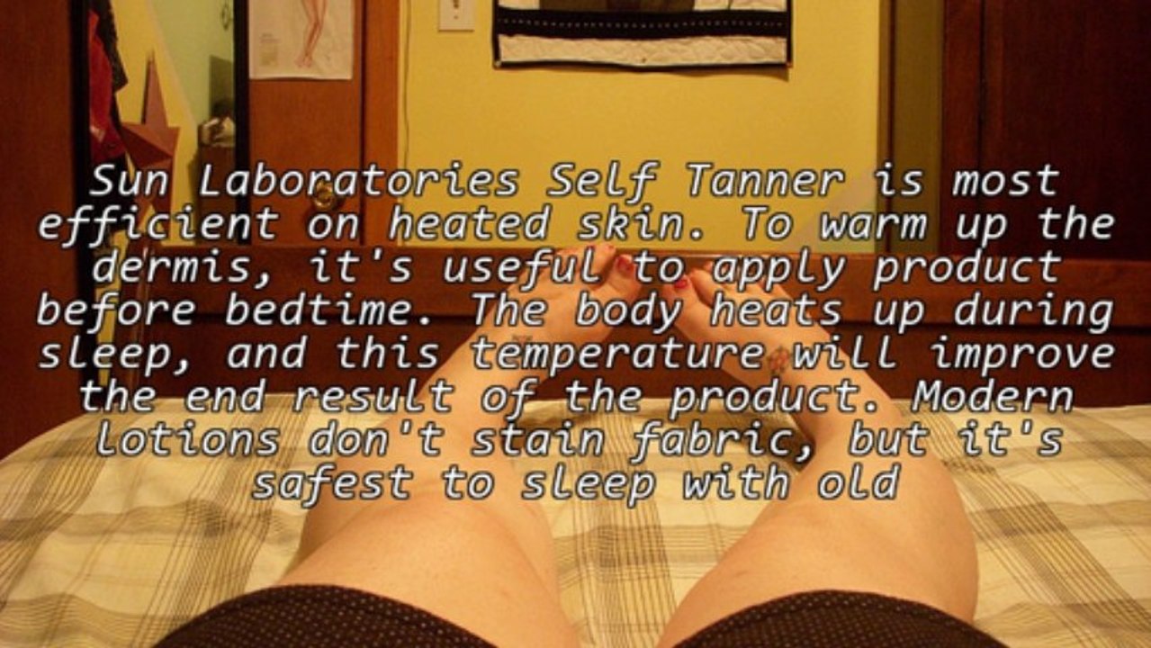 How To Augment The Results And Durability Of Sun Laboratories Self Tanner
