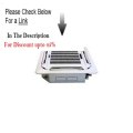 Clearance 12,000 Btu Light Commercial Ductless - Cassette Fan Coils   DC Inverter Air Conditioner- Heat Pump -16.5 SEER-...