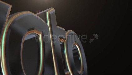 Stylish 3D Logo or Text Opener - After Effects Template