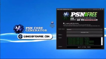 PSN code Generator - Free PSN Codes December 2013