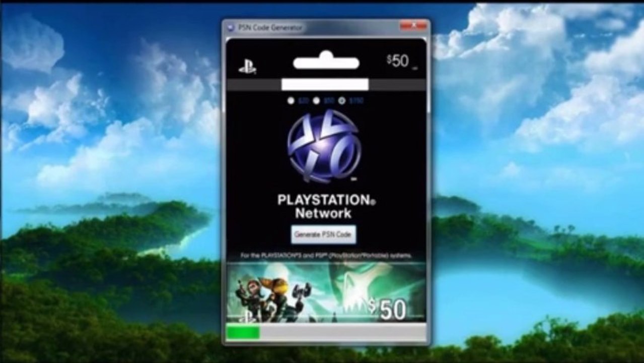 PSN Code Generator December 2013 - UPDATED