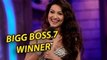 Gauhar Khan Is The Winner Of Bigg Boss 7
