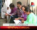 Candidates filing nomination papers in Sindh for LB polls