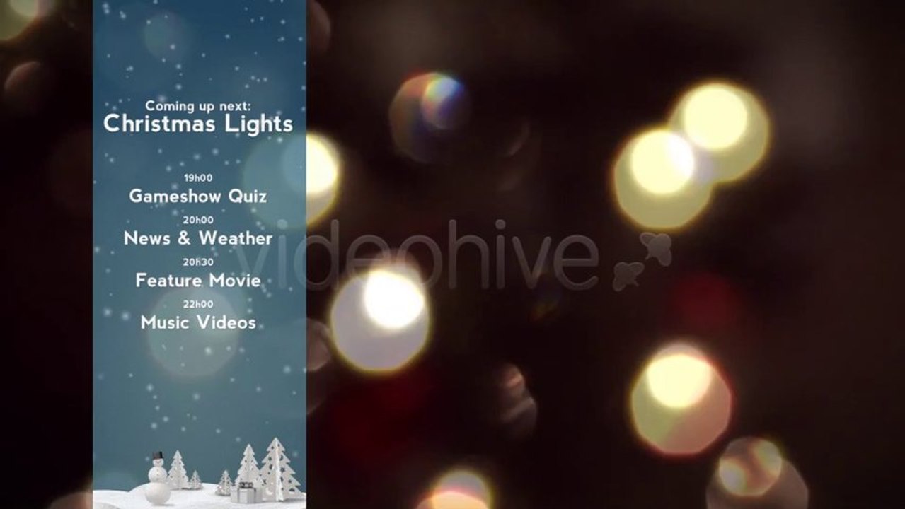 Snow Globe Christmas Package - After Effects Template