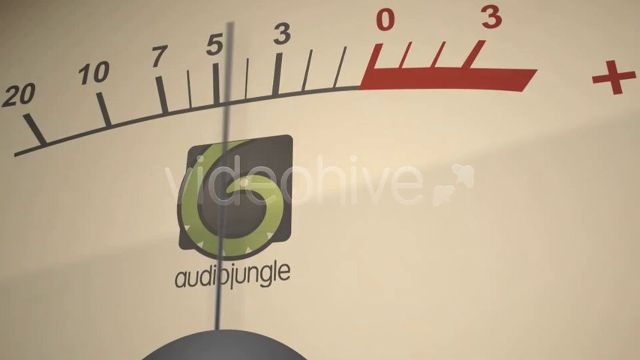 Audio Level Meter Logo - After Effects Template