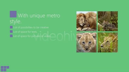 My Presentation Metro Style - After Effects Template