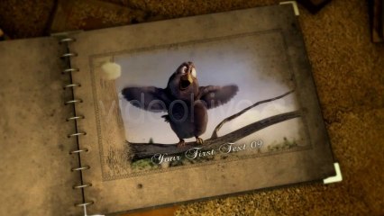 Golden Memories Album - After Effects Template
