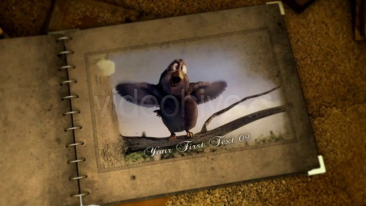 Golden Memories Album - After Effects Template