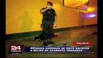 Trujillo: sicarios matan a balazos a una joven en presunto crimen pasional