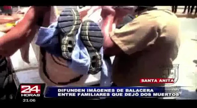 VIDEO: el tiroteo entre miembros de una familia que dejó dos muertos en Santa Anita