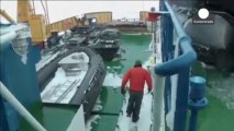 Un barco rompehielos fracasa en su intento de rescatar a un buque ruso en el Antártico