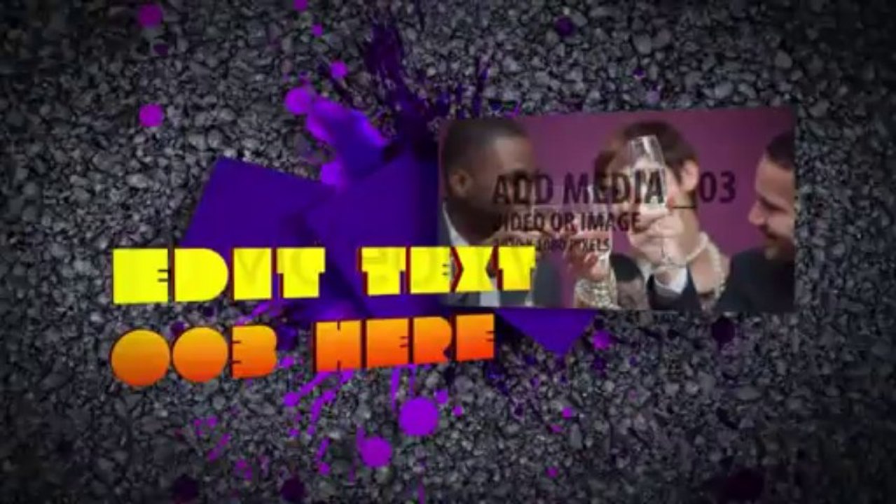 Retro Paint - After Effects Template