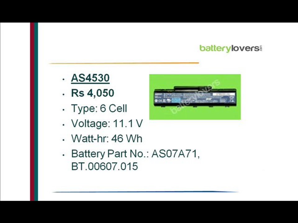 Acer laptop battery, Acer laptop batteries, Acer batteries
