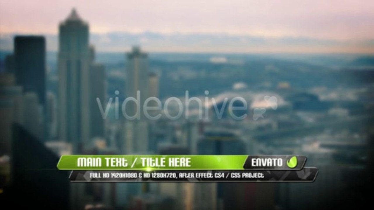 Lower Third - After Effects Template