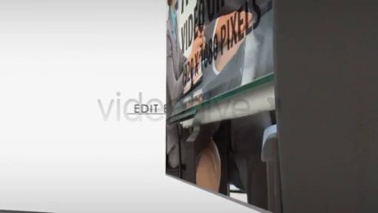 Man And Notice Board - After Effects Template