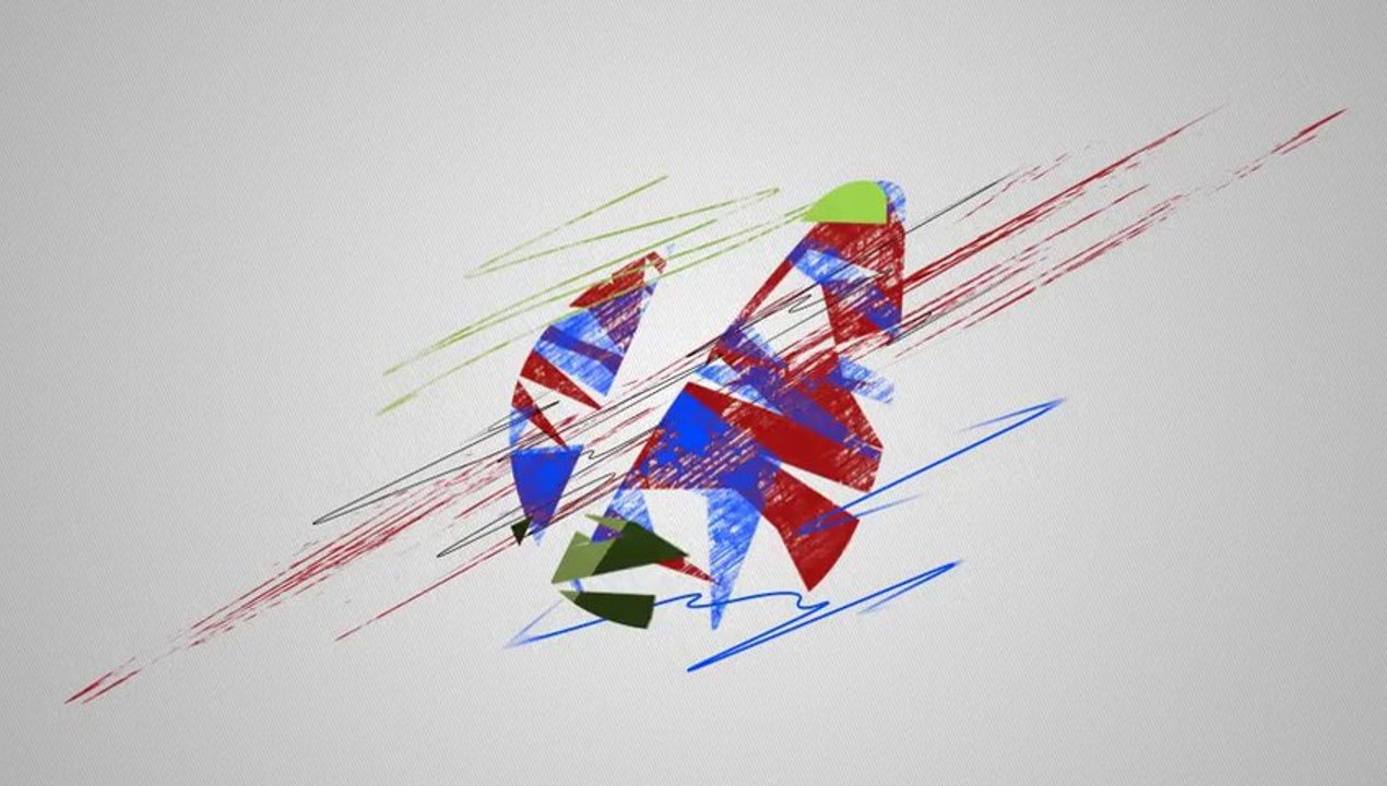 Chaotic Drawing - After Effects Template