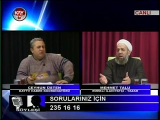 KAYTV 25 ARALIK 2013 SOYLESI MEHMET TALU